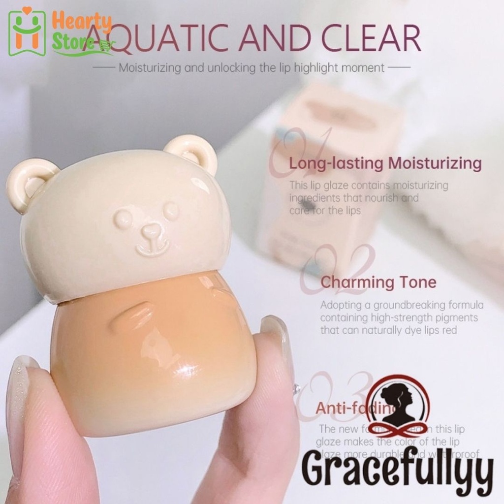 Gege Bear - Refreshing Crystal Lip Gel 5g (No.GX1071)