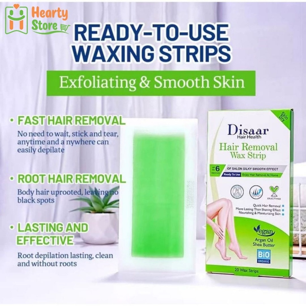 Disaar - Hair Removal Strips 20PCS
