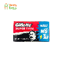 Gillette - Super Thin ဘရိတ်ဓား (5+1)
