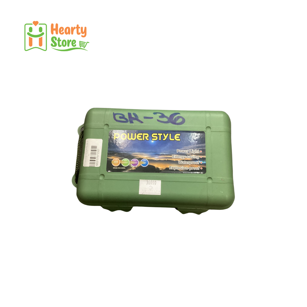 Power Style ကျောက်ကြည့်ဓါတ်မီး (BK-36)