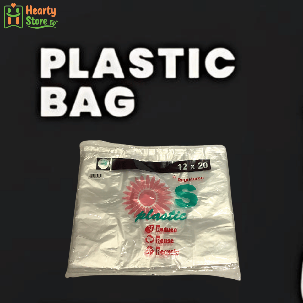 S ပလက်စတစ်အိတ် (12"x20" အိတ်50ပါ)