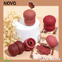 Novo - Light Silky Milk Jar Lip Mud 6g (မှိုလုံးပုံဟောင်း)