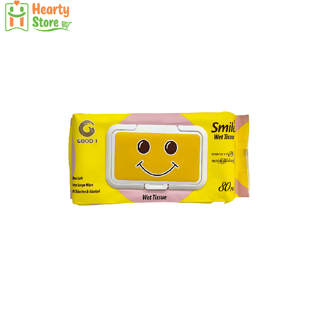 ​Smile တစ်ရှူး အစို 80ရွက်