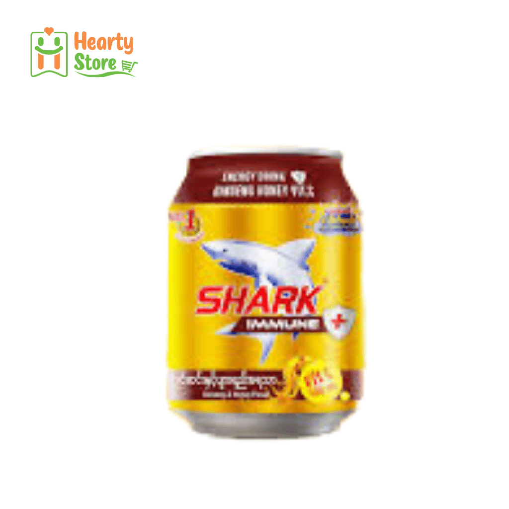 Shark - Immune အားဖြည့်အချိုရည် (ဂျင်ဆင်းနှင့်ပျားရည်)