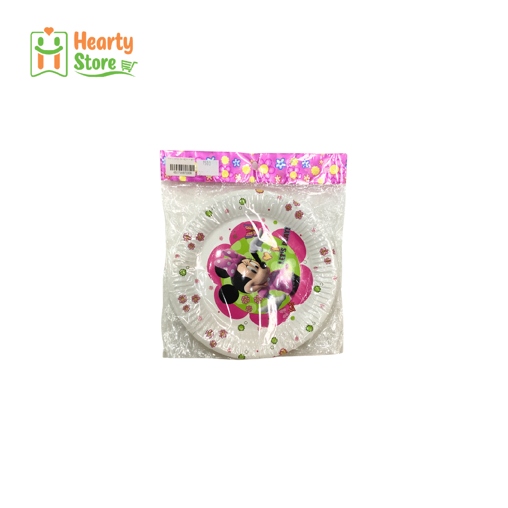 Party တစ်ခါသုံး ပန်းကန်ပြား (10ချပ်ပါ)