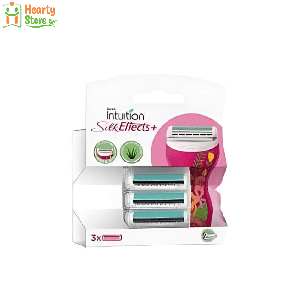 Schick - Intuition Silk Effects အမွှေးရိတ်ဓား Refills (3PCS)