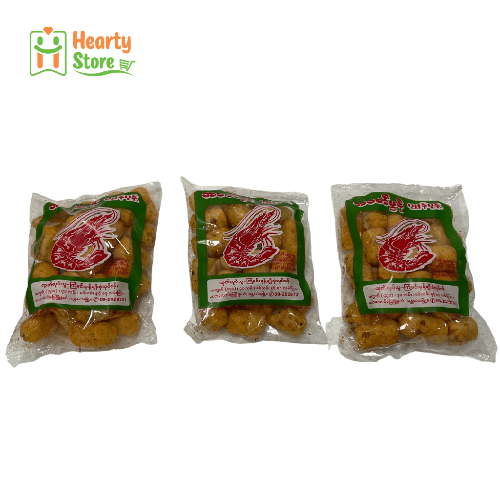 အဖော်မွန် - ပုစွန်မုန့် (အထုပ်သေး) 8.5g