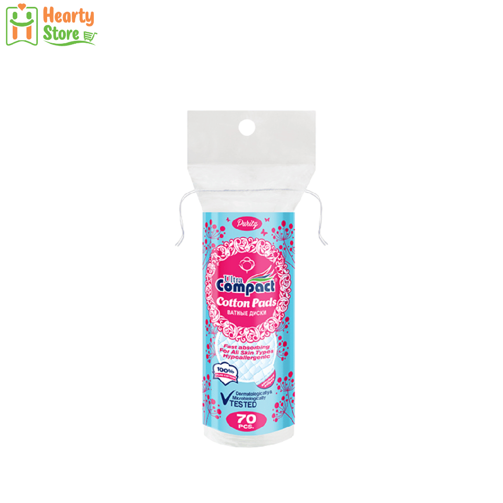 Purity - Ultra Compact Cotton Pad (70ခုပါ)