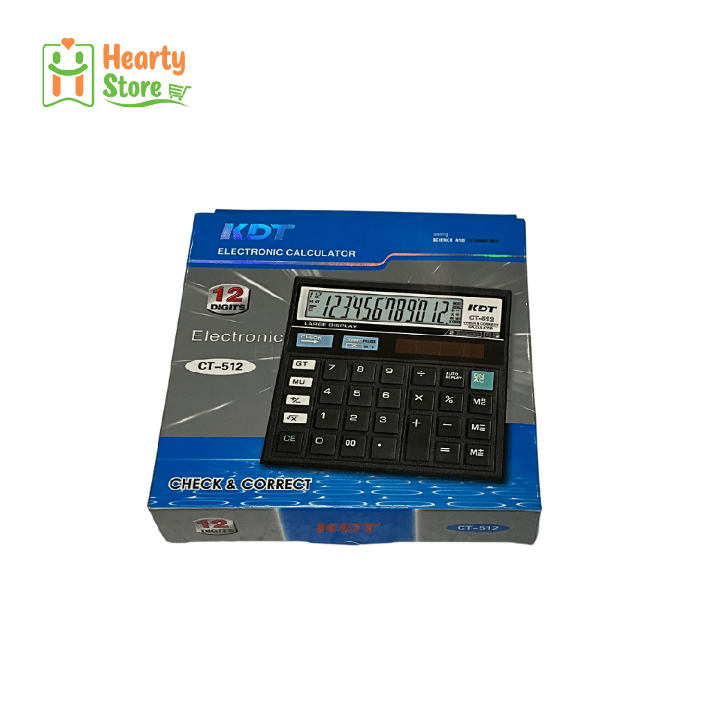 KDT ဂဏန်းပေါင်းစက် (CT- 512)