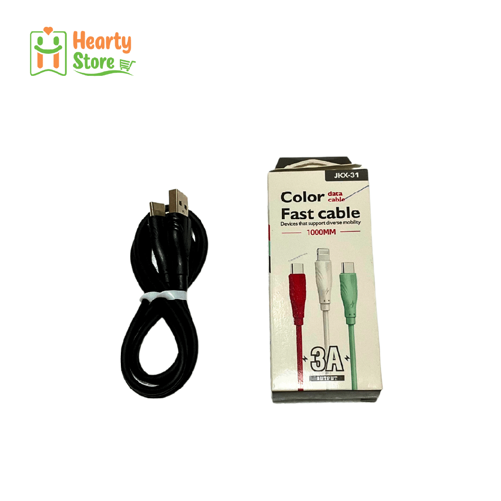 ဖုန်းအားသွင်းကြိုး - USB Type C Fast Data Cable 1000mm