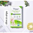 Disaar - Hair Removal Strips 20PCS