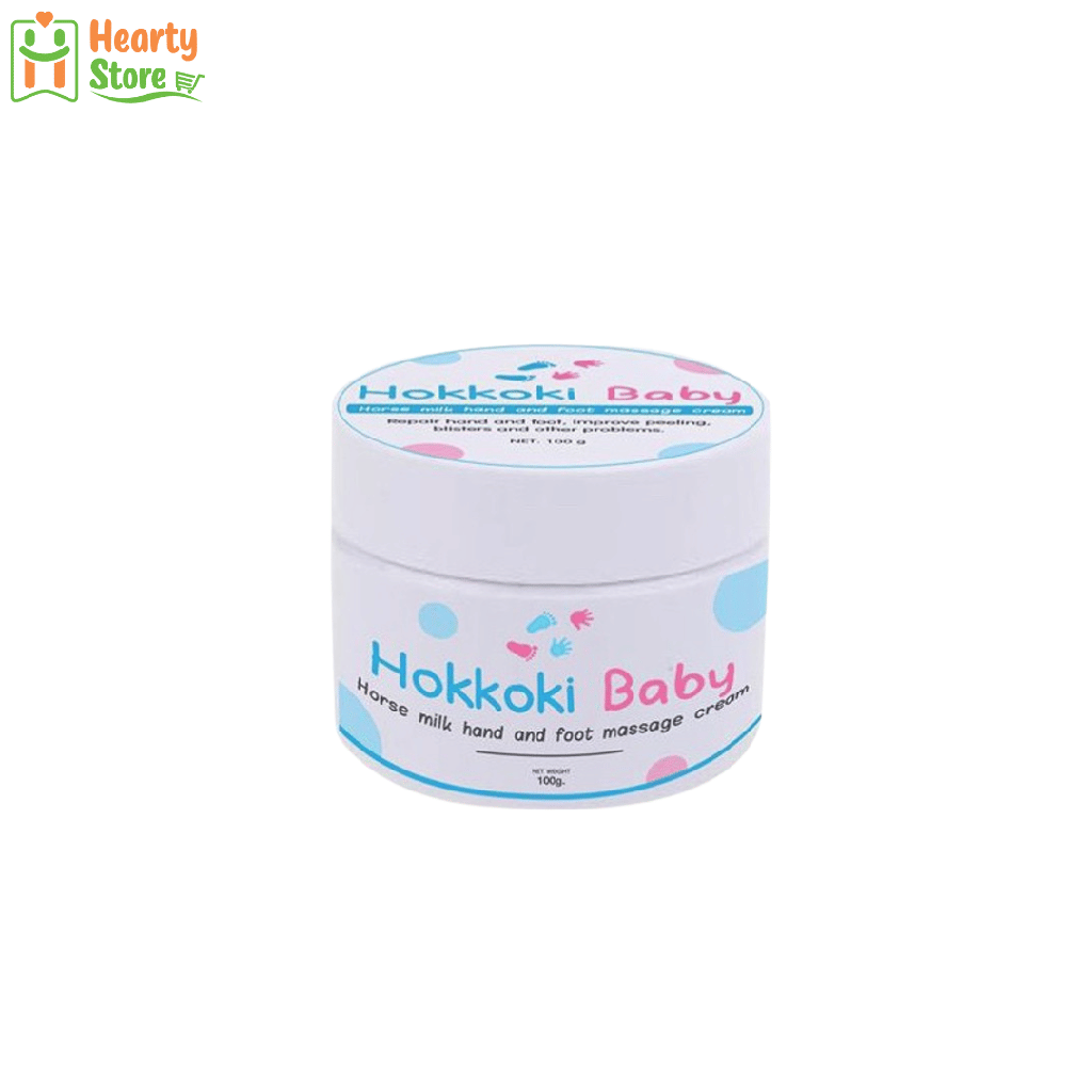 Hokkoki Baby Horse Milk Hand and Foot Massage Cream 100g