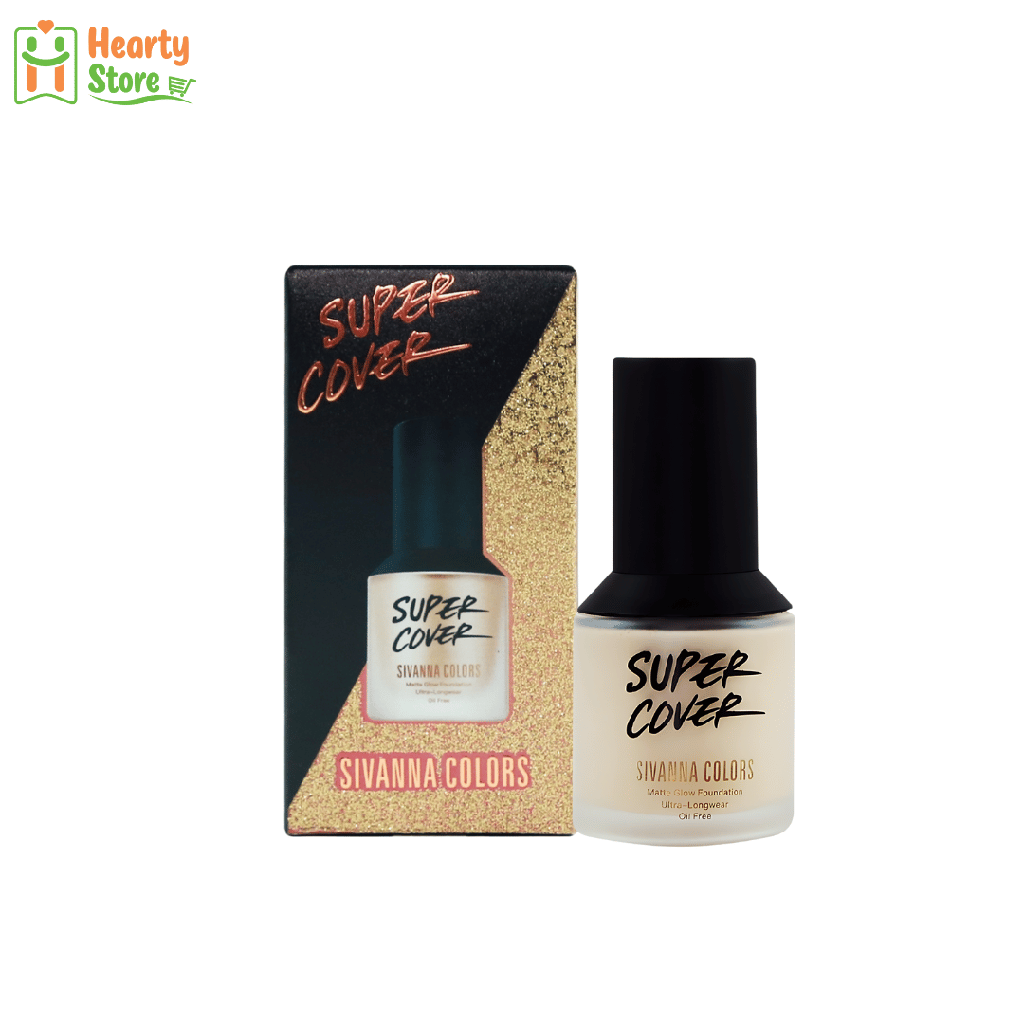 Sivanna Colors Super Cover Matt Glow Foundation 32g (HF6052)