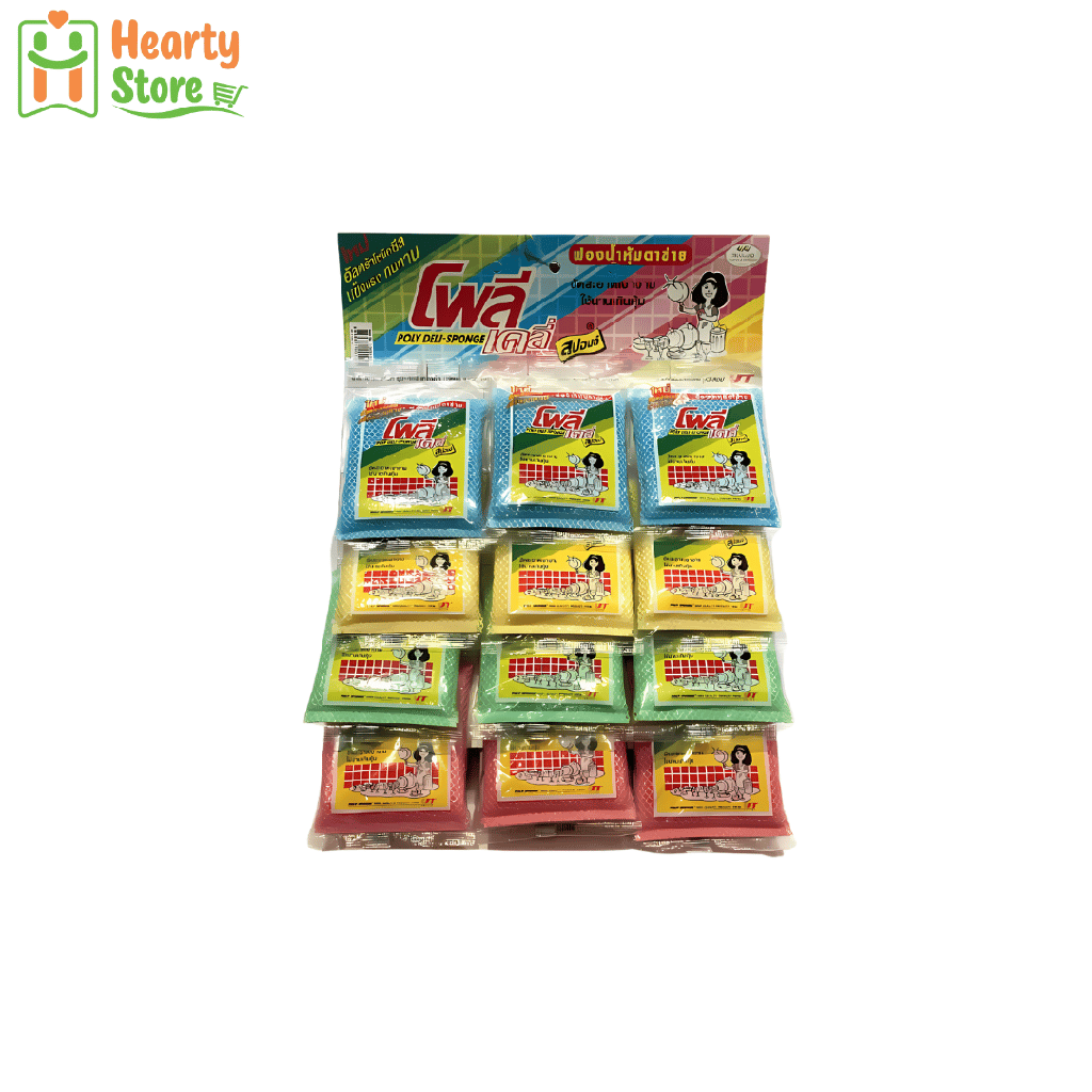 Poly Deli Sponge အိုးတိုက်ဖော့