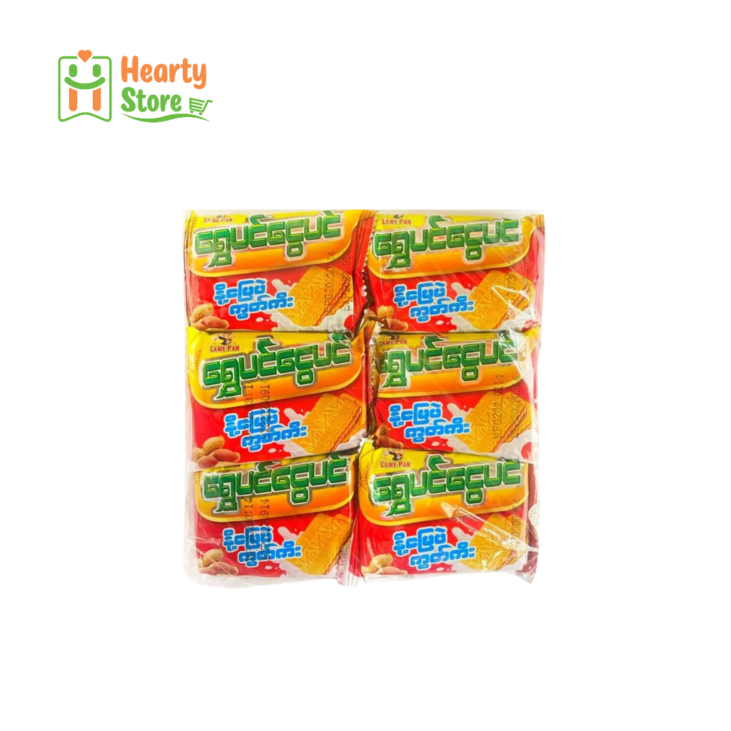 ရွှေပင်ငွေပင် နို့မြေပဲ ကွတ်ကီး 18g