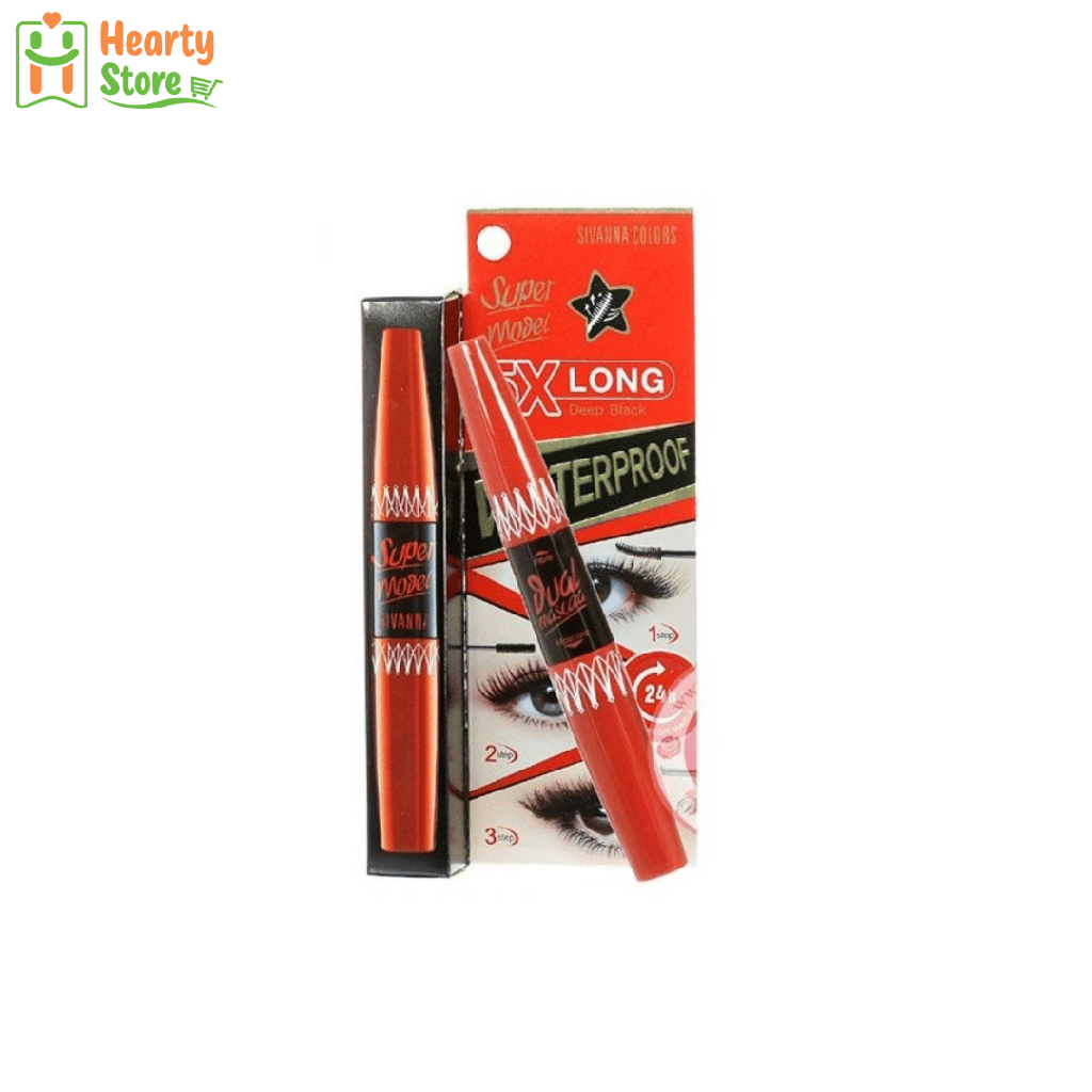 Sivanna Super Model 5X Long Waterproof Mascara (HF893)