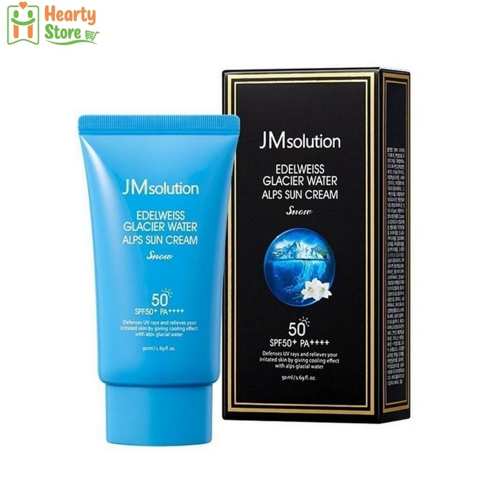 JM Solution Eselwesiss Glacier Water Alps Sun Cream 50ml