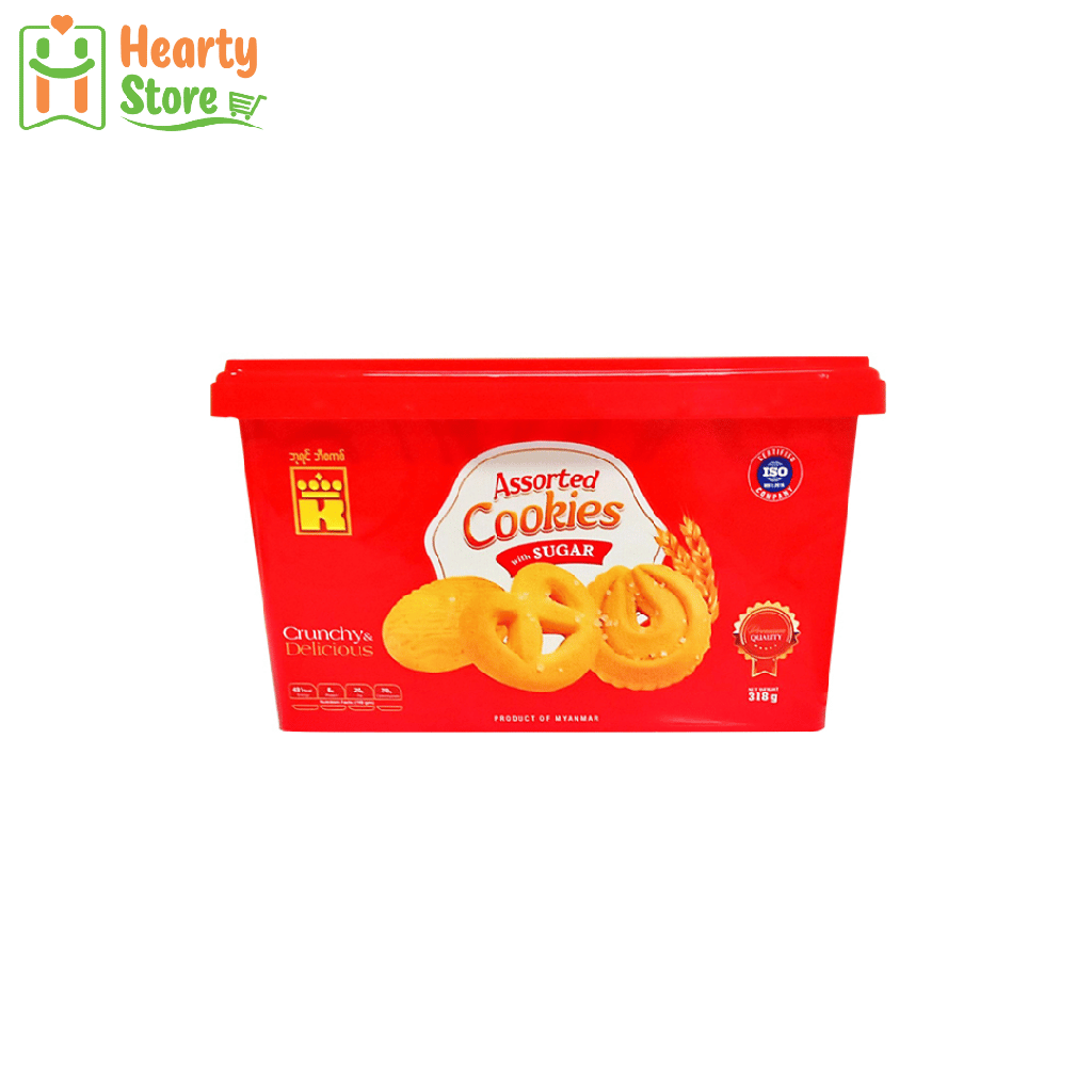 ဘုရင် - Assorted Cookies 318g