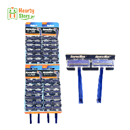 [15-SM-B-DD-AC01] Super Max - Twin Blade တစ်ခါသုံး ဘရိတ်ဓား (AC01)