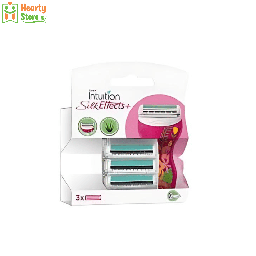 [10-S-S-SE-R] Schick - Intuition Silk Effects အမွှေးရိတ်ဓား Refills (3PCS)