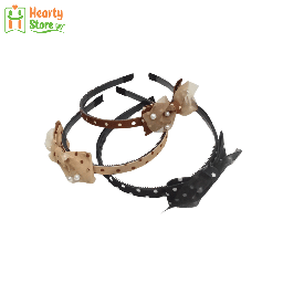 [12-O-HA-Band-011] ဆံကုပ် - ဖဲပွင့်ဇာ/ပုလဲပါ