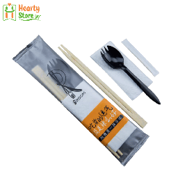 [23-R-CS-4in1-pcs] Room - တစ်ခါသုံး 4in1 Cultery Set PCS