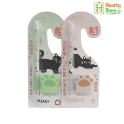 [07-HT-S-024] Miao ခဲသားဖောင်တိန် 0.5 + ခဲဖျက် Set